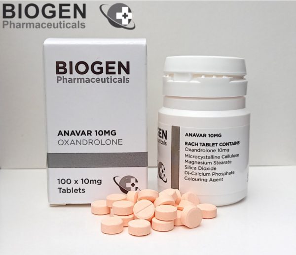 Anavar 10mg Biogen Pharmaceuticals