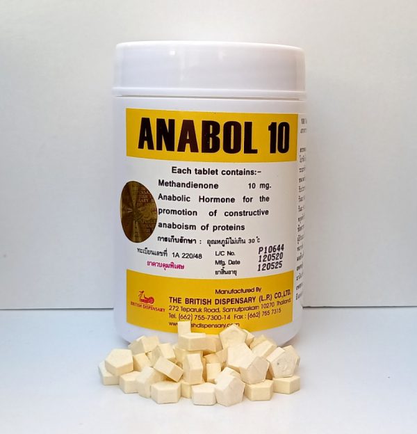 Anabol 10mg British Dispensary