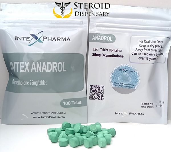 Anadrol x 100 Tabs *Lab Tested* Intex Pharma