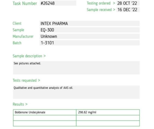Boldenone 300mg *Lab Tested* - Image 2