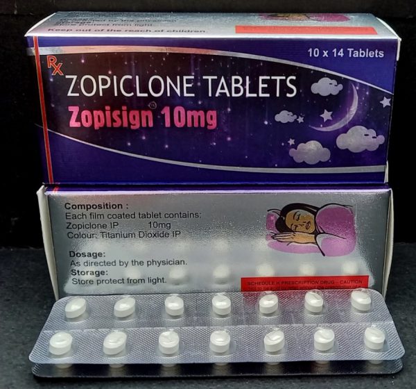 Buy Zopiclone 10mg (30 Tablets)