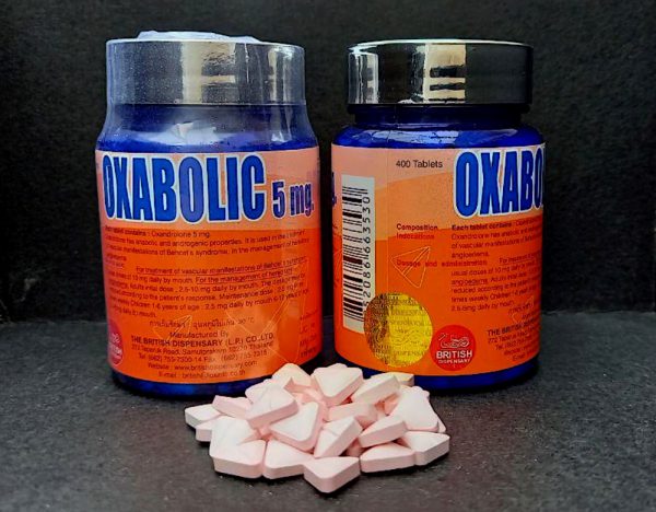 BRITISH DISPENSARY – Oxanabolic 5mg x 400 Tablets