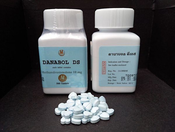 Danabol DS 500 tabs [10mg/tab] Thai Dbol