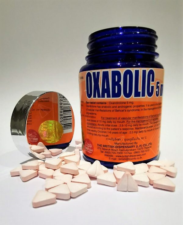 British Dispensary Oxabolic 5mg