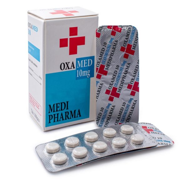 Anavar 10mg Medi Pharma